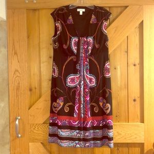 Colorful flowy dress